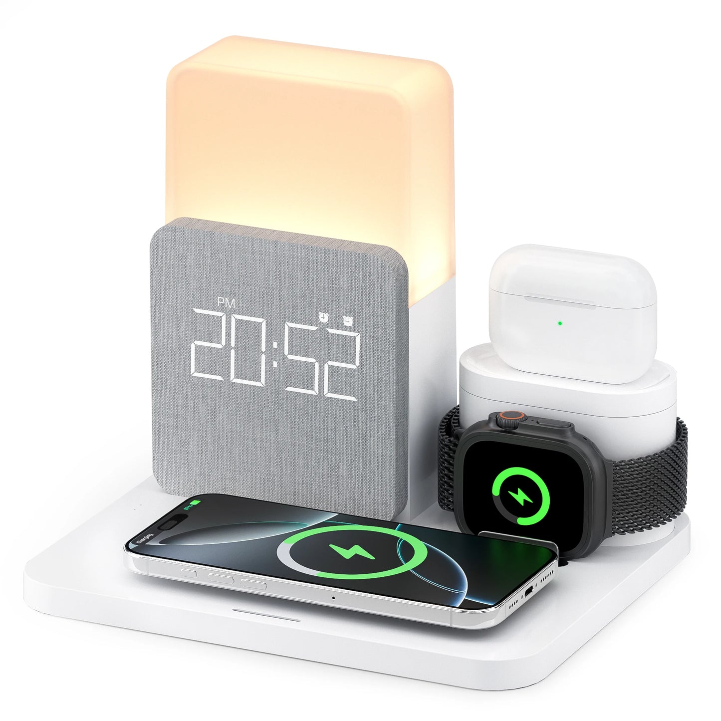 Fast 15W Wireless Charging Station