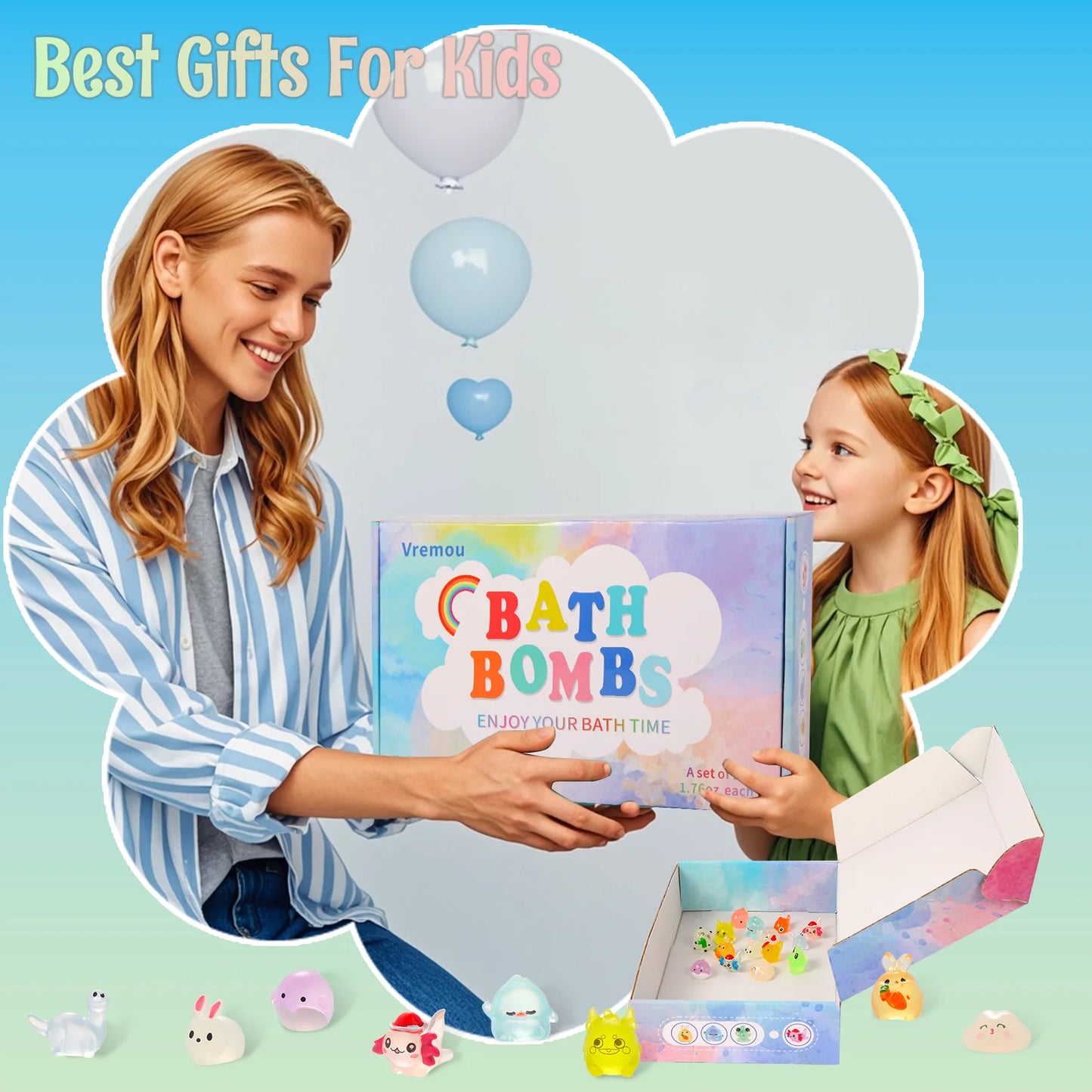 Bath Bombs for Kids