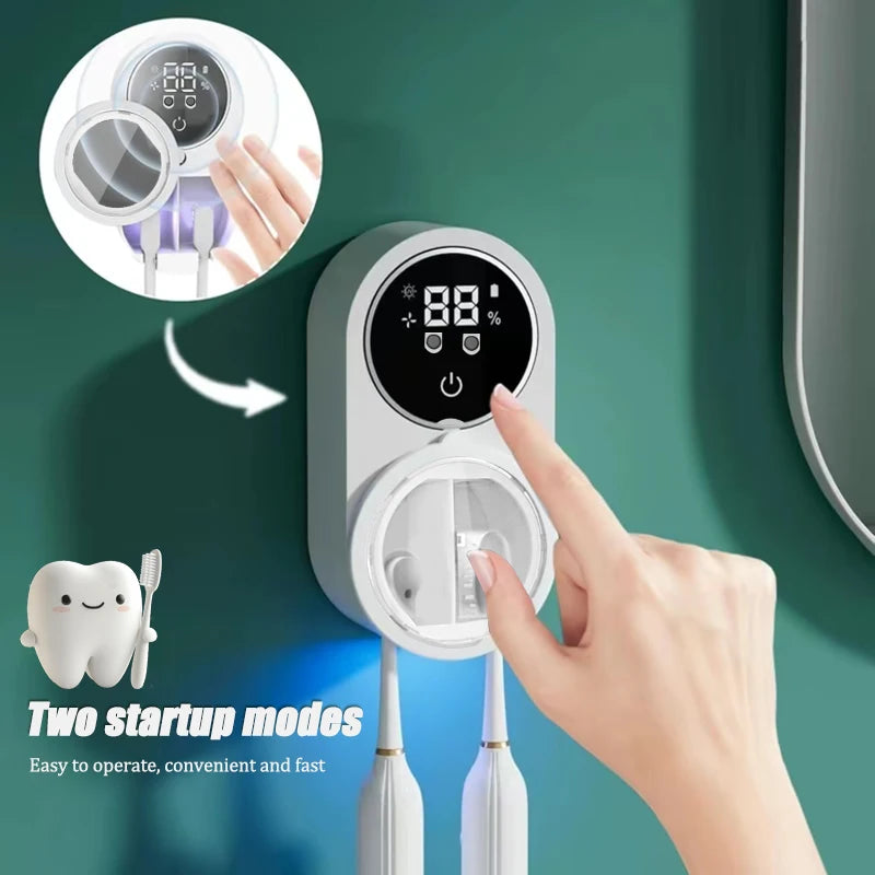 Intelligent toothbrush sterilizer