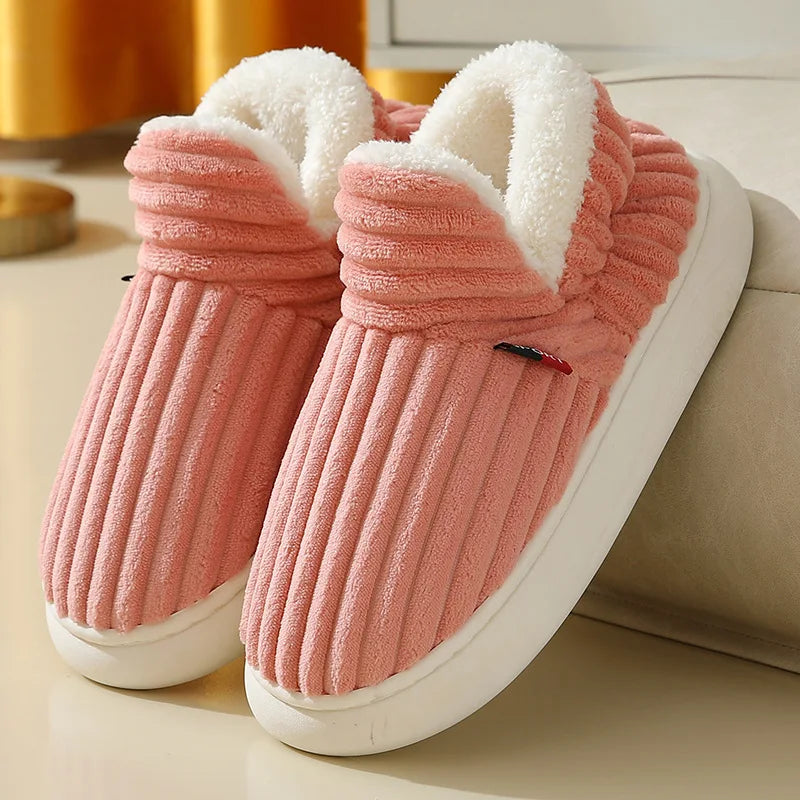 Evshine Furry Winter Slippers