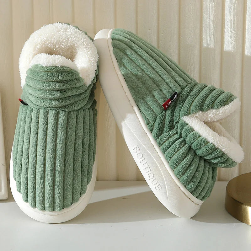 Evshine Furry Winter Slippers