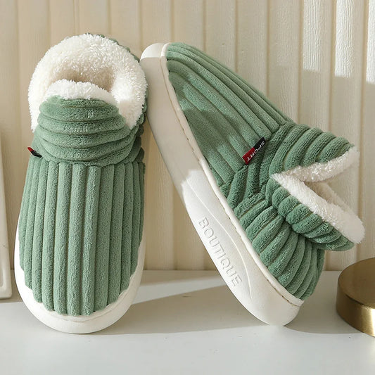 Evshine Furry Winter Slippers