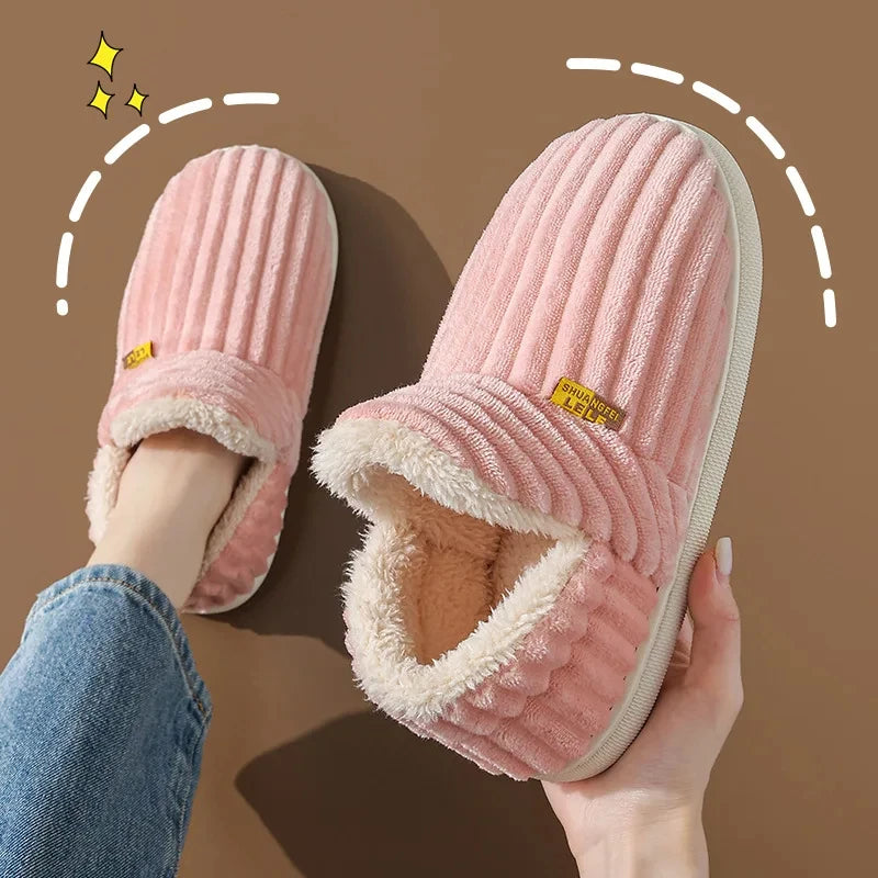 Evshine Furry Winter Slippers
