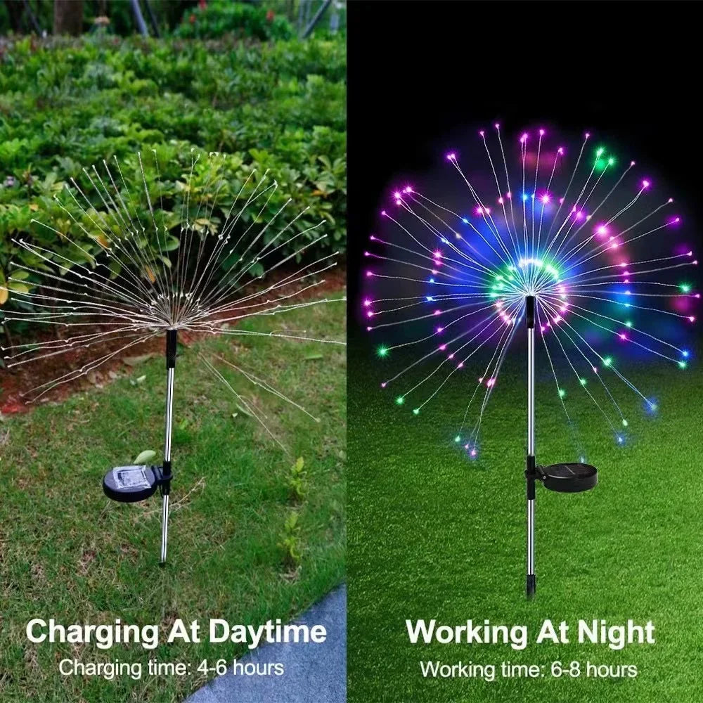 Solar Firework Lamp 200LED