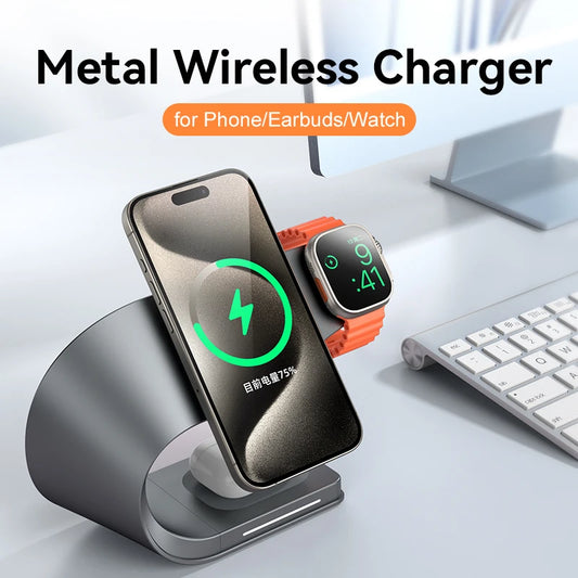 4-in-1 Magnetic Fast Wireless Charger