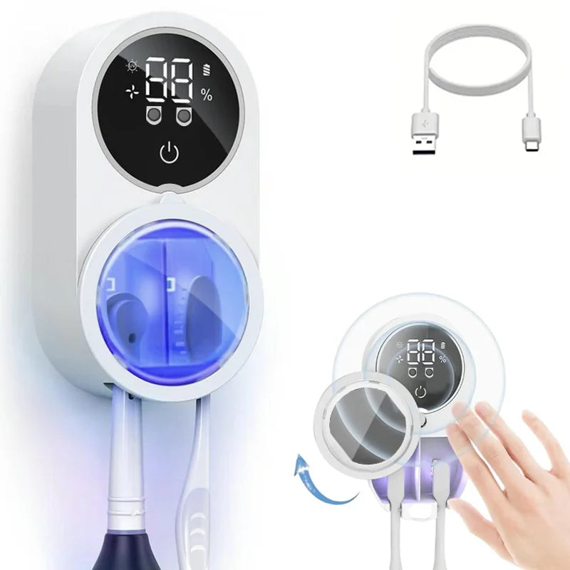 Intelligent toothbrush sterilizer