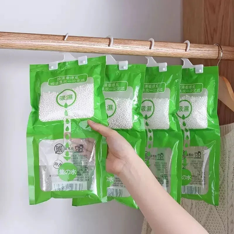 3-15Pcs Moisture Absorber Hanging Bags Home