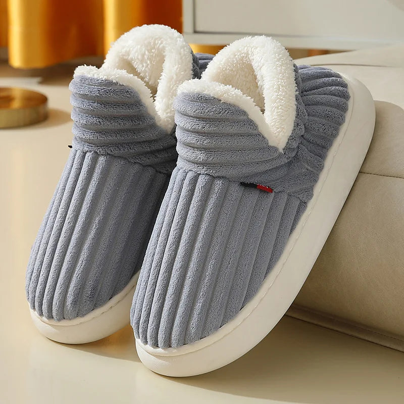 Evshine Furry Winter Slippers