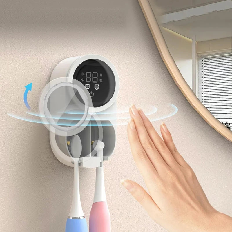 Intelligent toothbrush sterilizer
