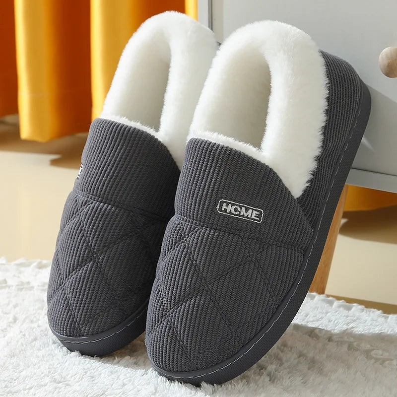 Evshine Furry Winter Slippers