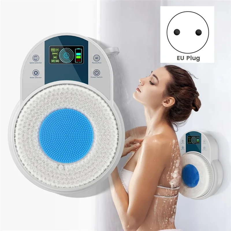 Electric Wall-Mounted Back Scrubber