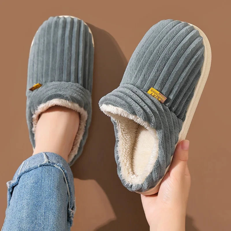 Evshine Furry Winter Slippers