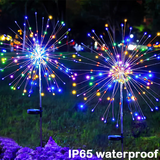 Solar Firework Lamp 200LED
