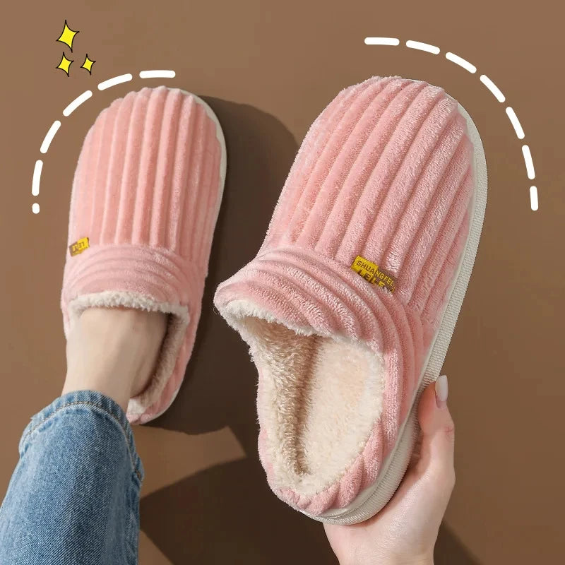 Evshine Furry Winter Slippers