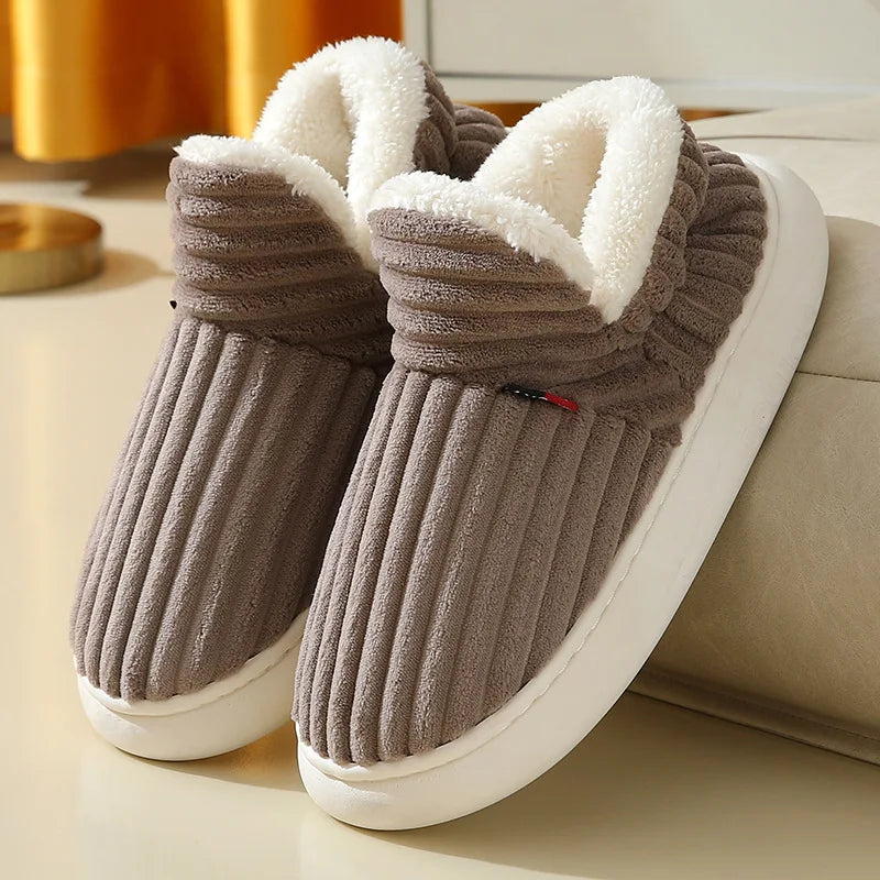 Evshine Furry Winter Slippers