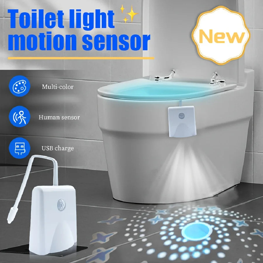 Motion Sensor Toilet Night Light