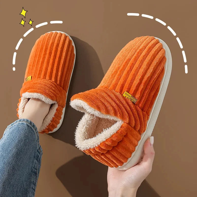 Evshine Furry Winter Slippers
