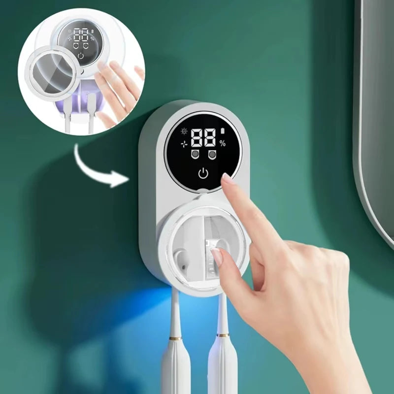 Intelligent toothbrush sterilizer