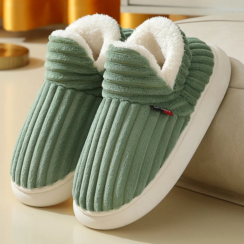 Evshine Furry Winter Slippers
